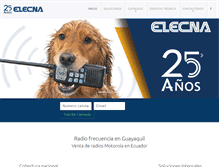 Tablet Screenshot of elecna.net